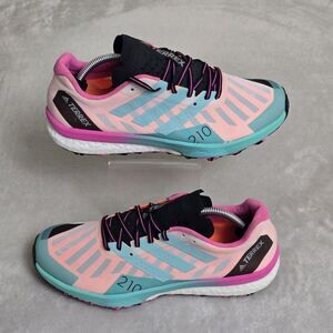 Adidas Terrex Speed Ultra Trail Running Shoe Women’s 7.5 Mint Pink FW2833